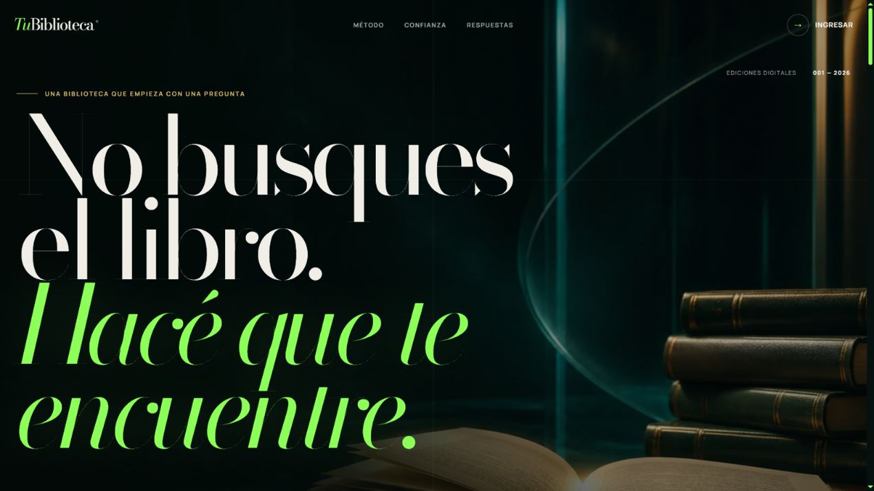 Sitio TuBiblioteca